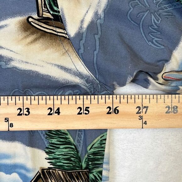Big Dogs Men's Hawaiian casual button up Shirt beach and dog graphics- Men XL‎ - Picture 3 of 6